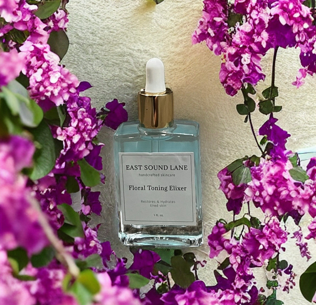 Floral Toning Elixir with Copper, Rose & Hyaluronic Acid