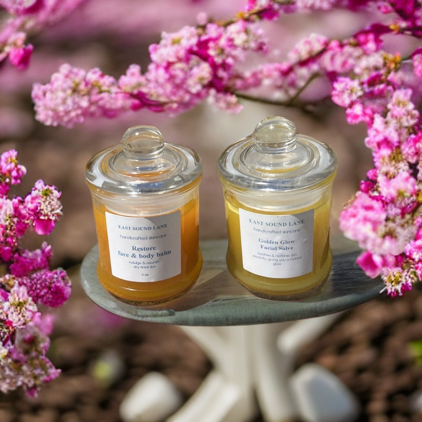 Bundle- Golden Glow Facial Salve & Restore face & body salve