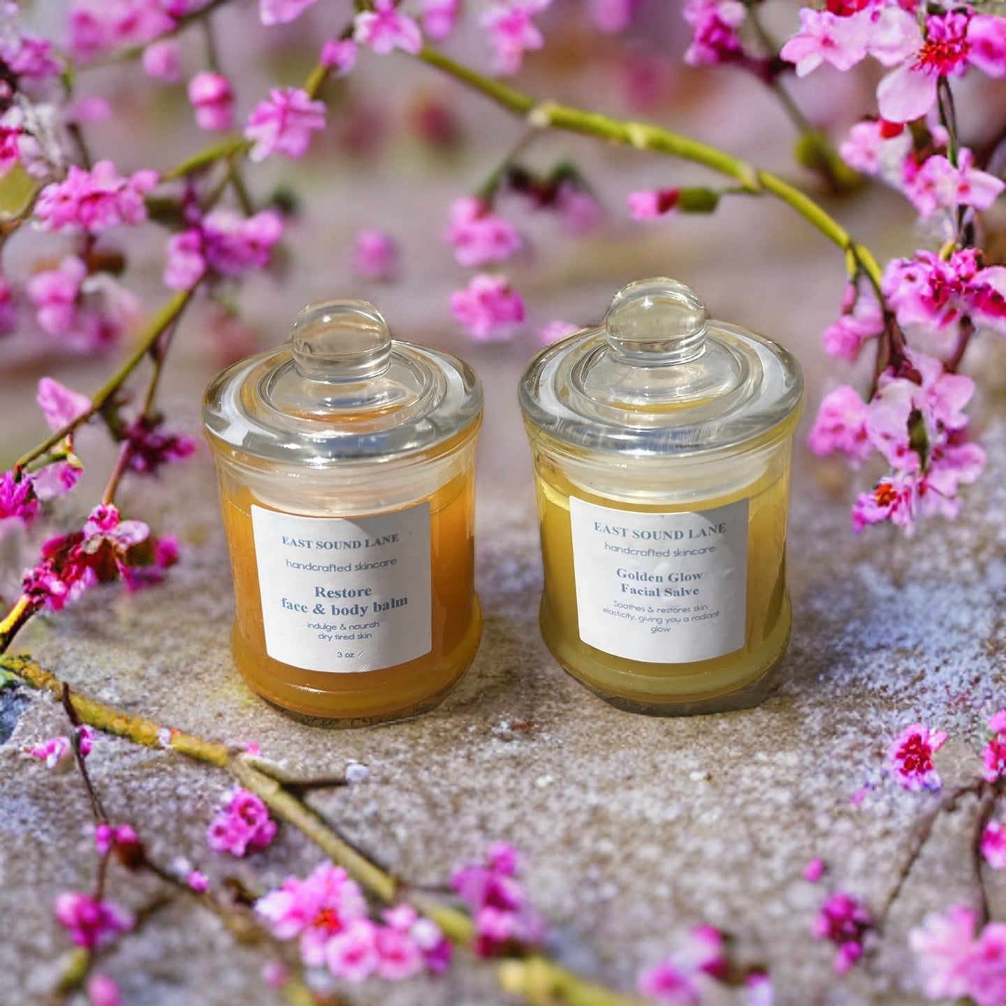 Bundle- Golden Glow Facial Salve & Restore face & body salve