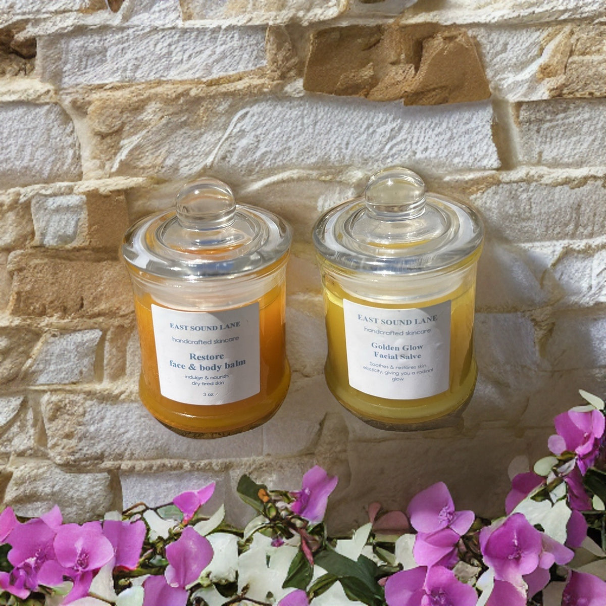 Bundle- Golden Glow Facial Salve & Restore face & body salve