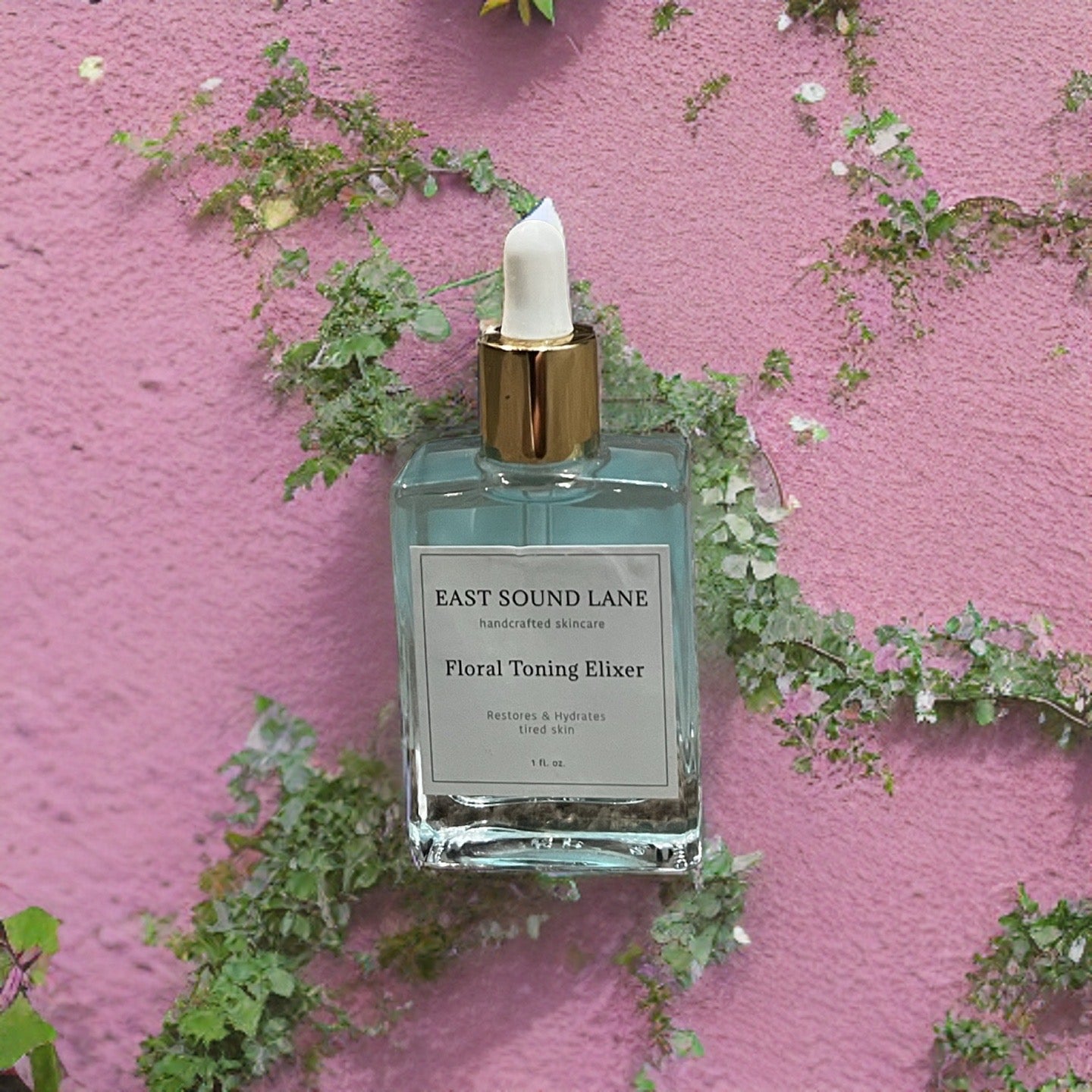 Floral Toning Elixir with Copper, Rose & Hyaluronic Acid