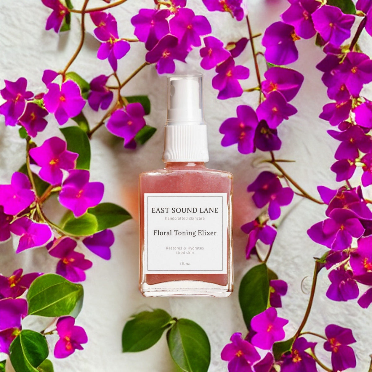 Floral Toning Elixir with Hibiscus & Rose