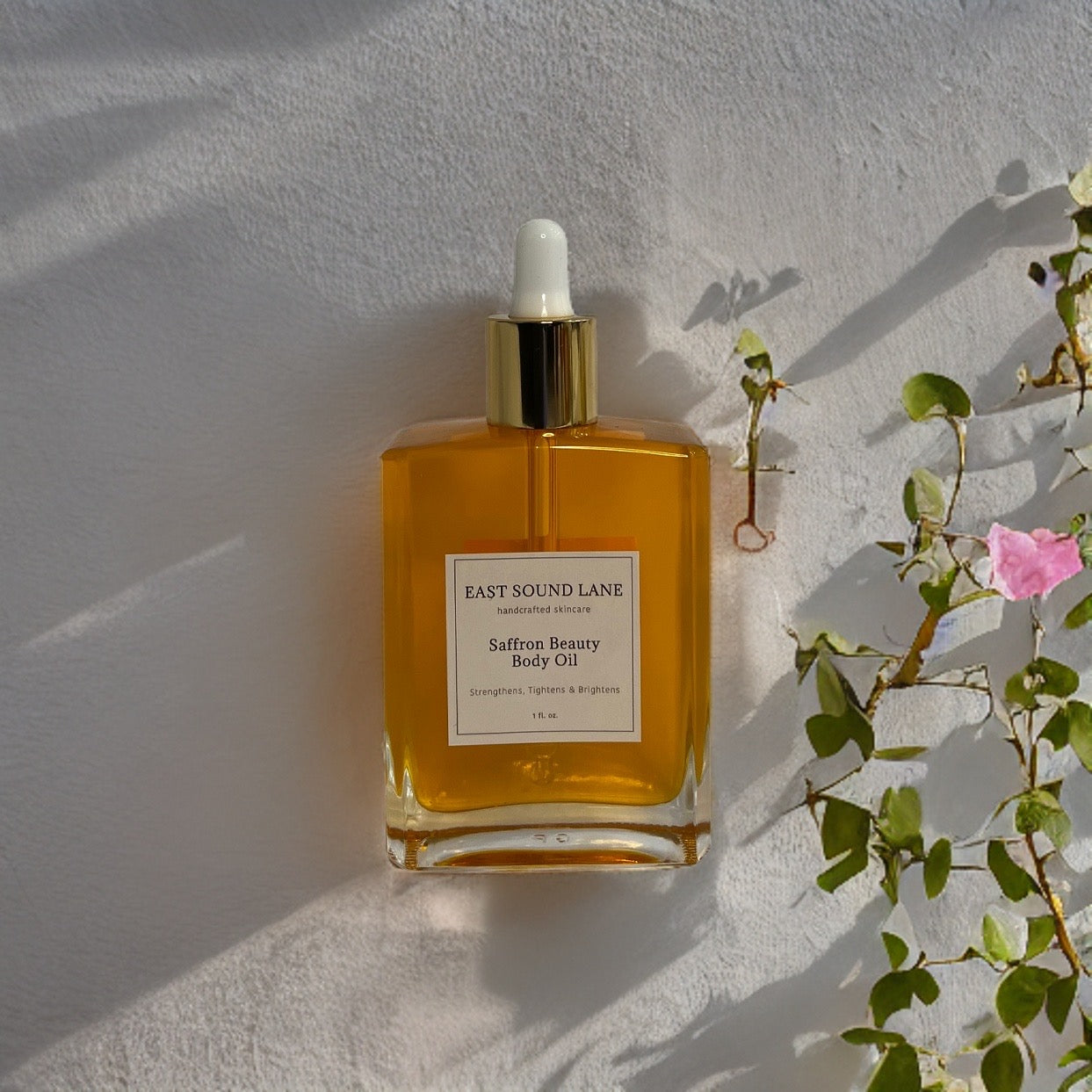 Saffron Brighten and Firm Beauty Body Oil