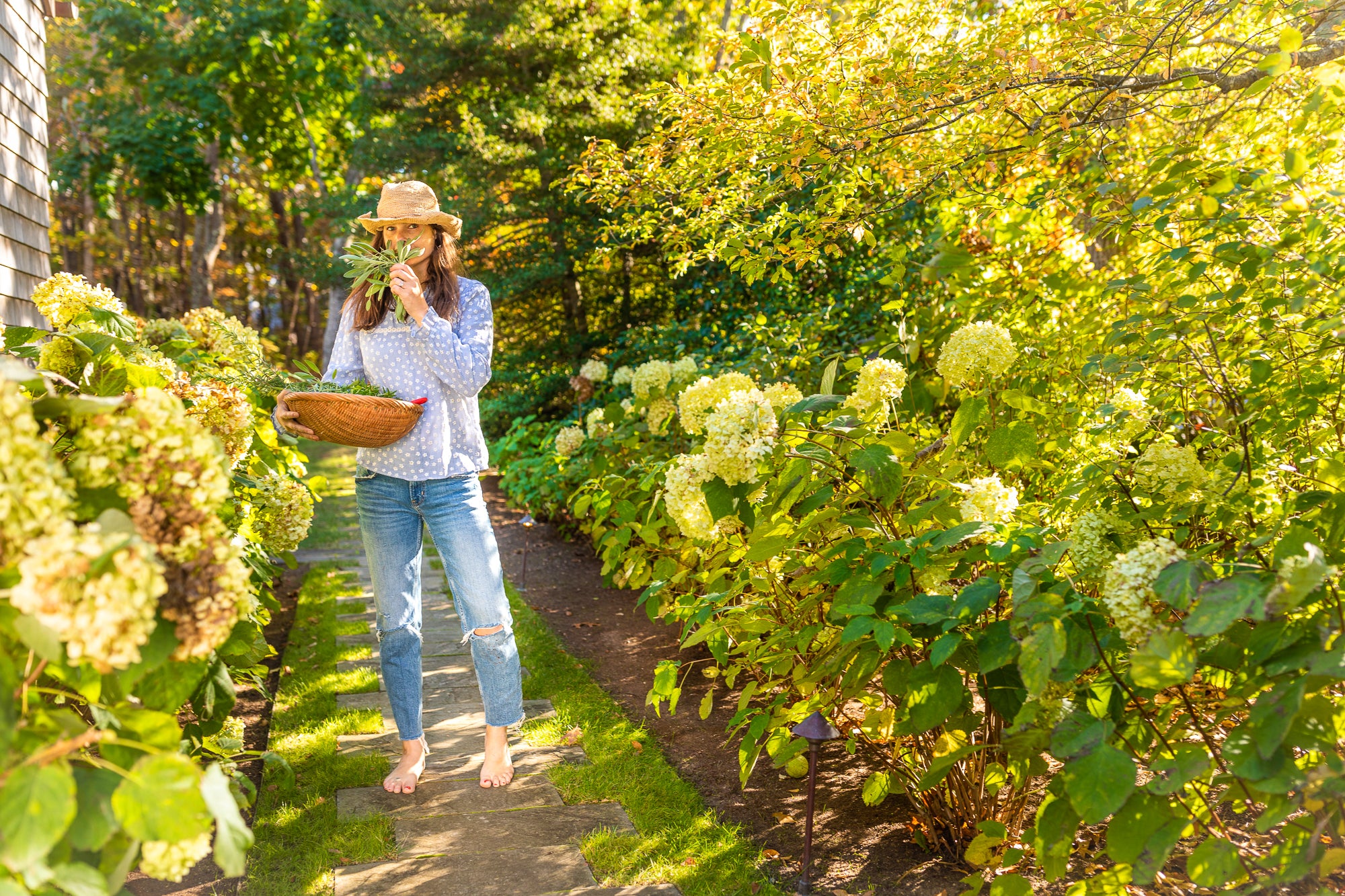 My organically grown locally sourced floral & herbal ingredients are foraged from my garden and the wild as well as from suppliers I’ve met around the globe who share my clean & safe skincare ingredient values